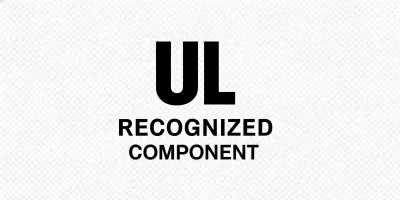 UL recognized components