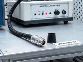 Delivery fiber connector
