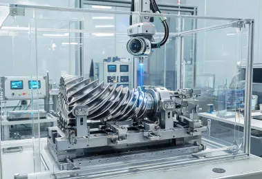 Aerospace component laser drilling